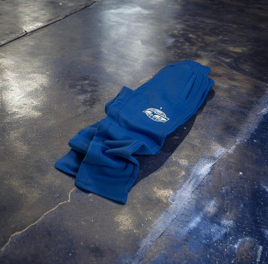 LOSTDEVINE royal blue sweatpants