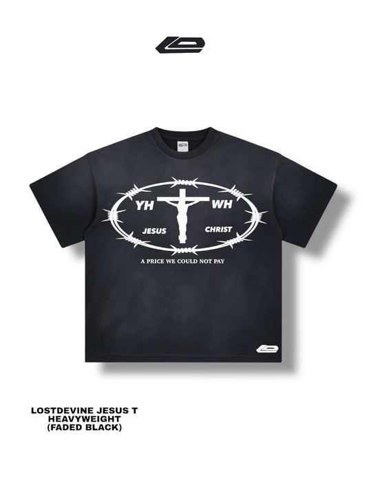 LOSTDEVINE jesus christ t shirt