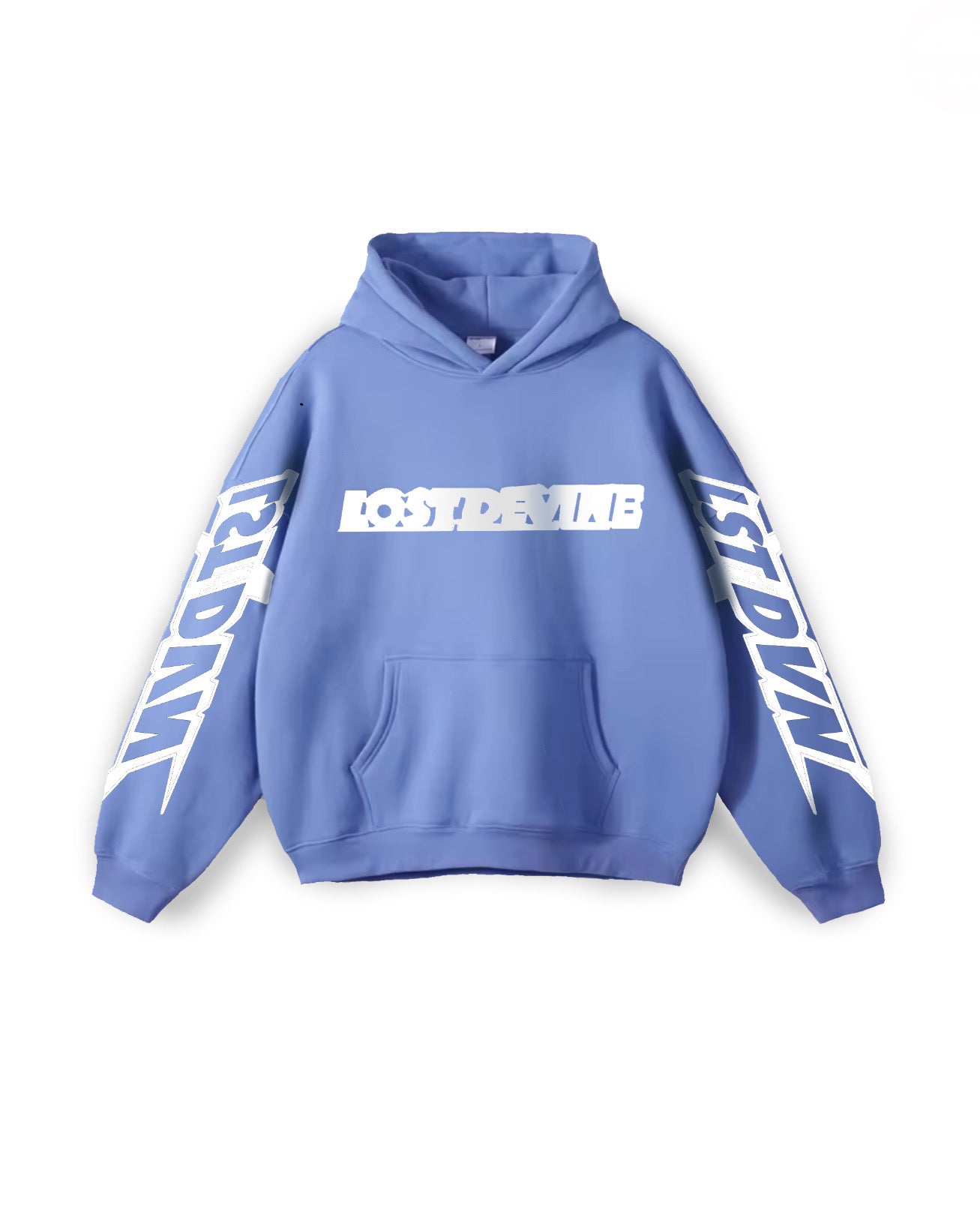 LOSTDEVINE blu lavender hoodie